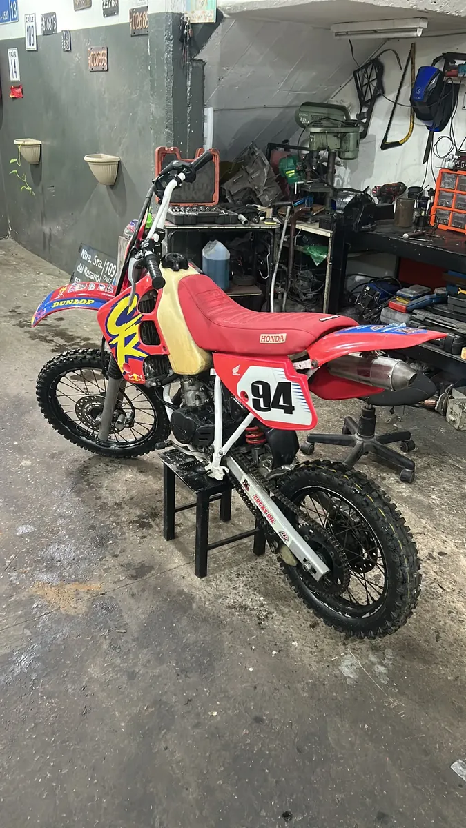 Honda CR 80 2T motocicleta de motocross